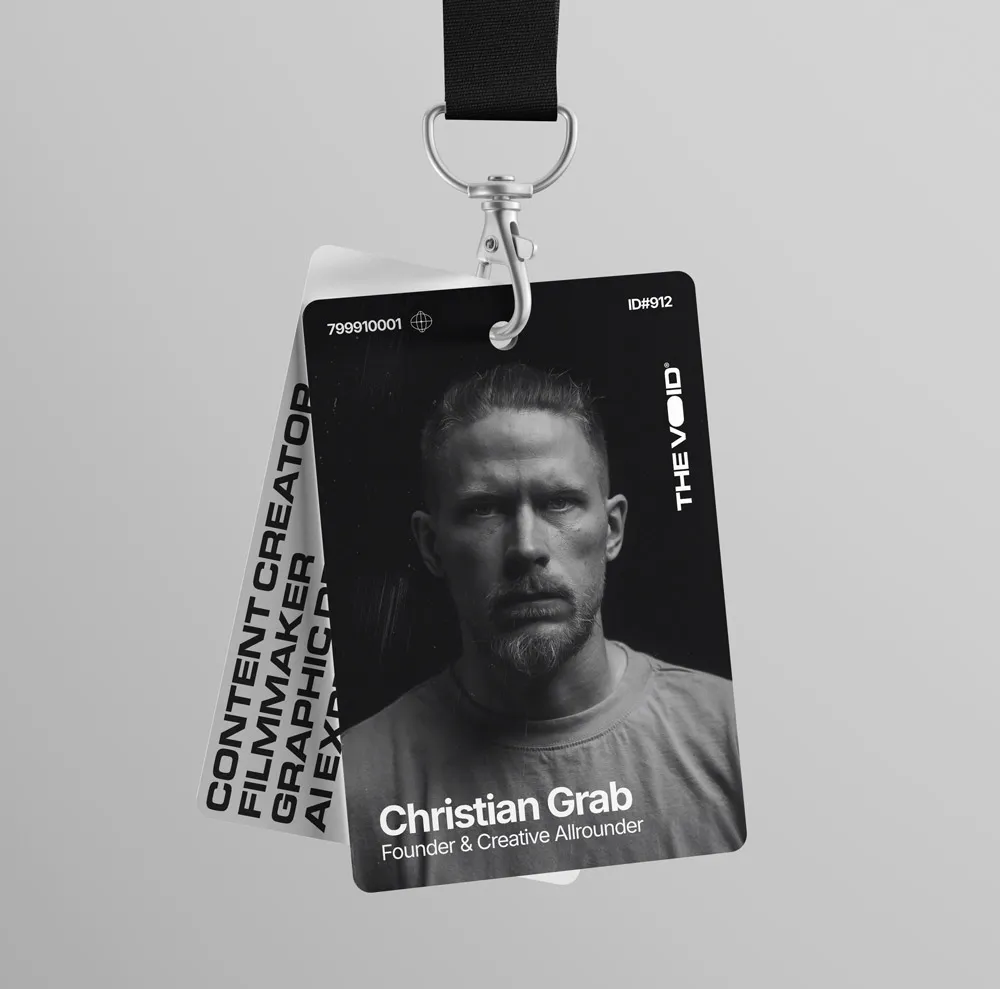 Chris — Gründer & Creative Director von THE VOID